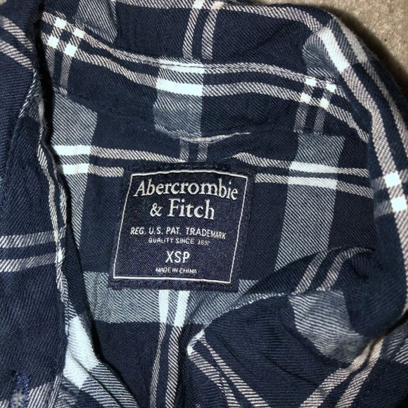 💗HP💗 A&F Plaid Shirt Dress - Picture 4 of 5